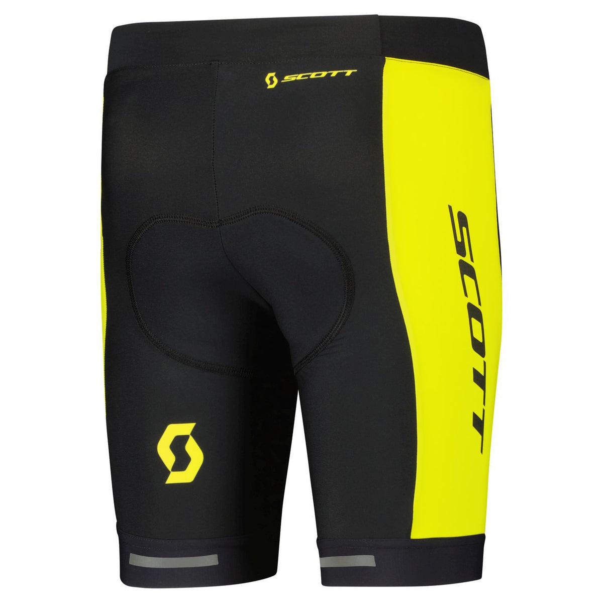 Culote Corto Sin Tirantes Scott RC Pro Junior Black/Sulphur Yellow #2