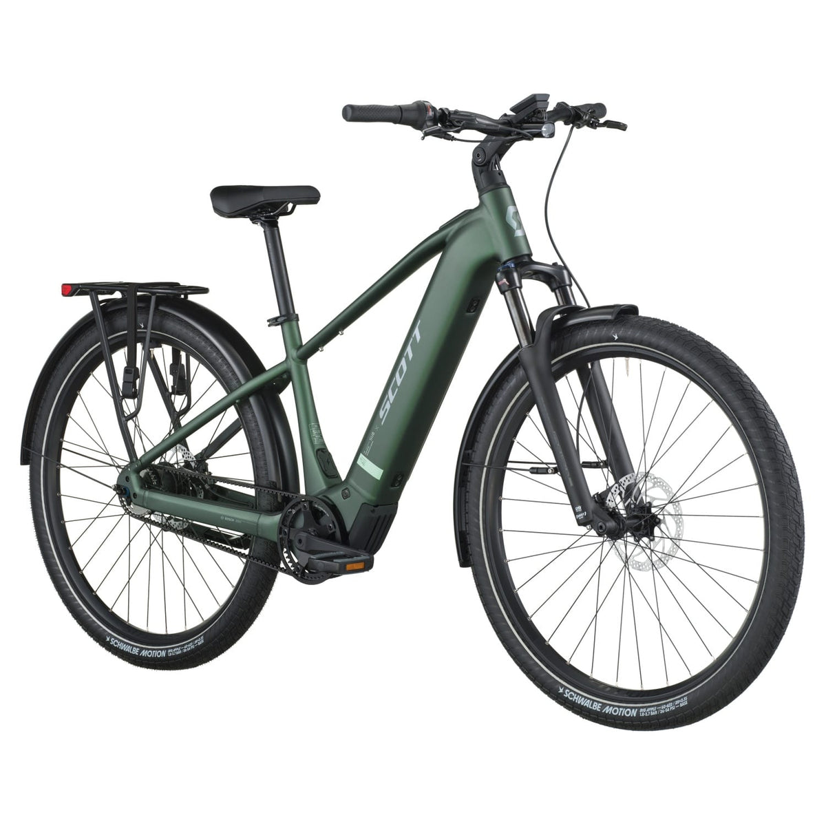 Bicicletas Eléctricas eUrbanas Scott Sub Tour 10 2026 Kelp Green