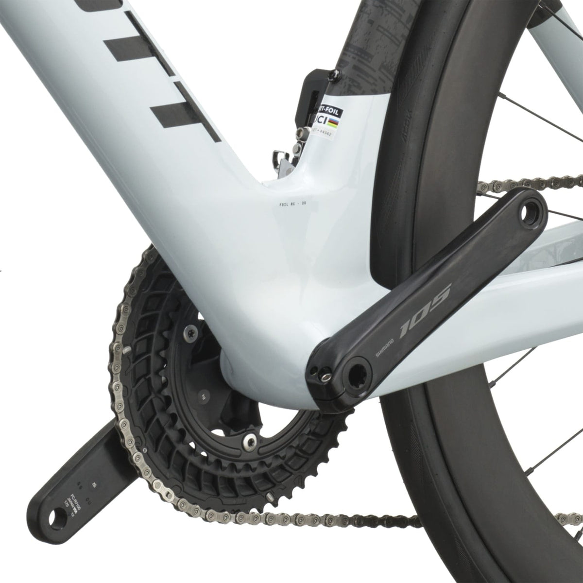 Scott Foil RC 20 2027 Cumulus White/Carbon Black #5
