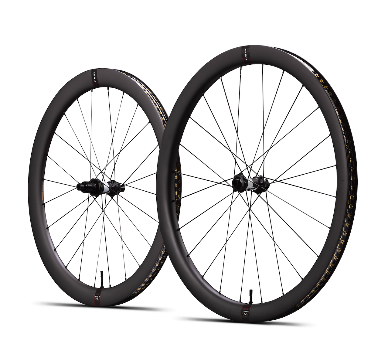 Juego Ruedas Carretera Reserve 42/49 Turbulent Aero DT Swiss 350 XDR Center Lock Negro