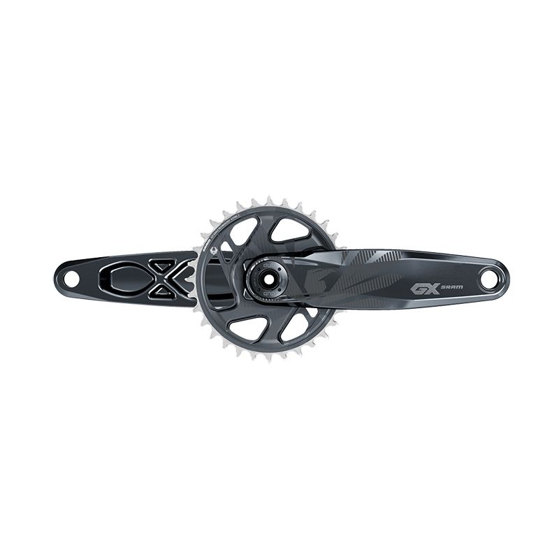 Juego Bielas/Plato Sram GX Eagle X-Sync2 SuperBoost+ Dub DM 32d 12v Aluminio Sin Cazoletas 165mm Gris Lunar
