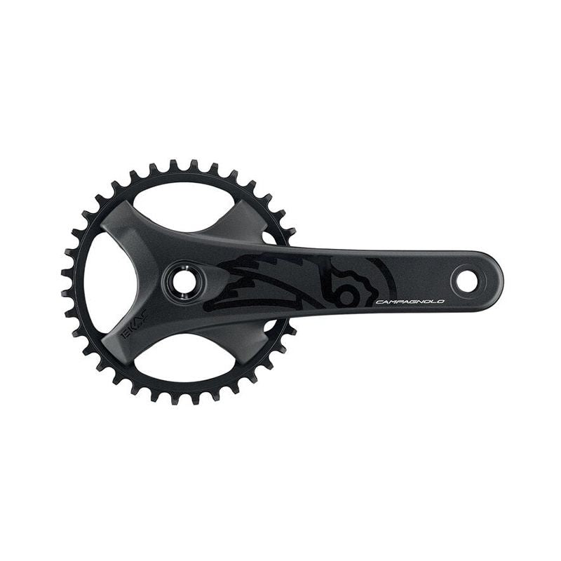 Juego Bielas/Plato Campagnolo Ekar GT 104 Bcd 4 Brazos 36d 1x13v Aluminio Negro