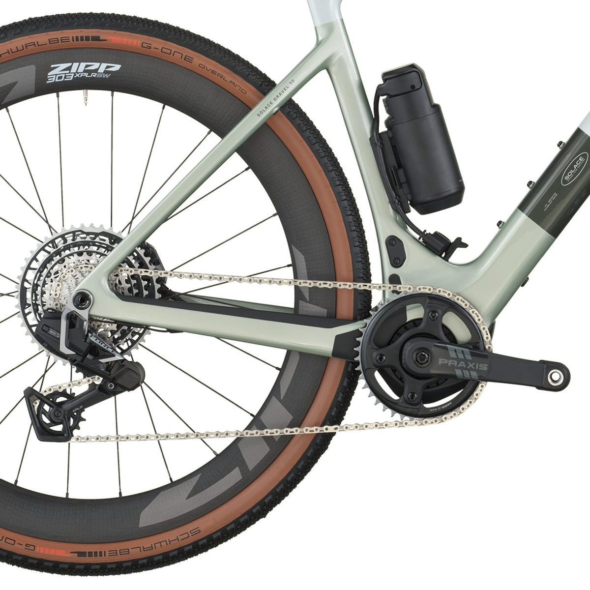 Bicicletas Eléctricas eGravel Scott Solace Gravel 10 2027 Pale Green/Beluga Grey #4