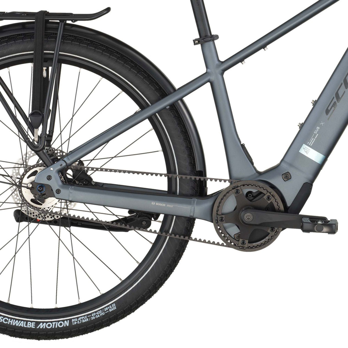 Bicicletas Eléctricas eUrbanas Scott Sub Tour 20 2026 Smoke Grey #4