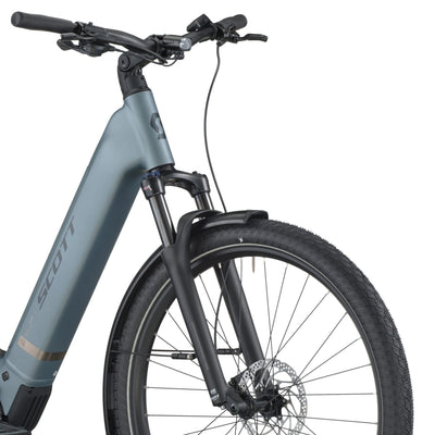 Bicicletas Eléctricas eUrbanas Scott Sub Sport 20 Wave 2026 Hematite Blue #5