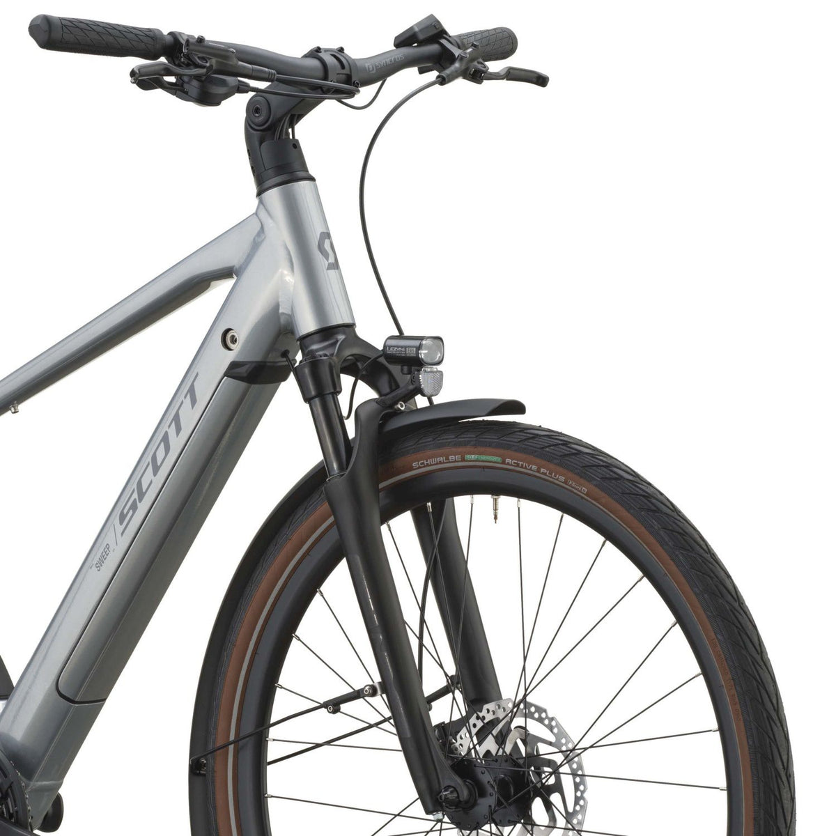 Bicicletas Eléctricas eUrbanas Scott Sweep 20 2027 Chrome Silver #5