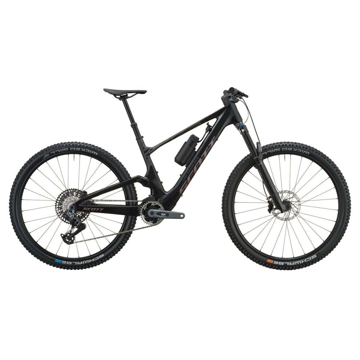Bicicletas Eléctricas eTrail Scott Lumen 900 2027 Piano Black/Carbon Black