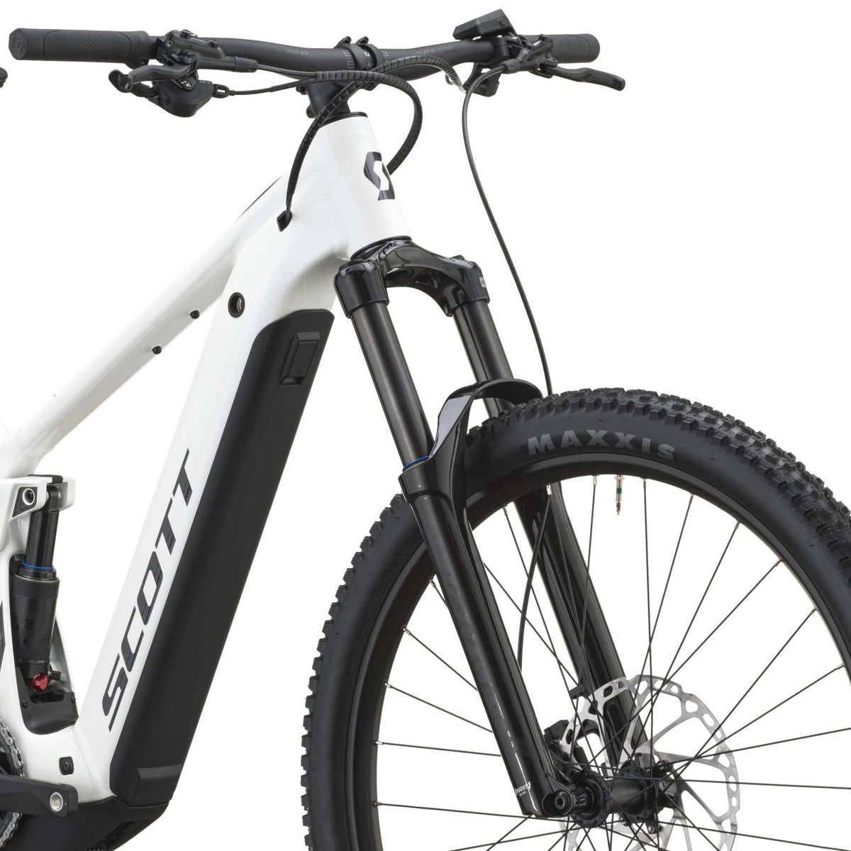 Bicicletas Eléctricas eTrail Scott Strike 40 2027 Pearl White #5