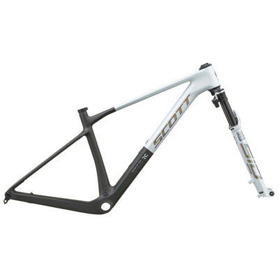 Cuadros Bicicleta MTB Cuadro Horquilla Scott Scale RC World Cup 2027 Cumulus White/Carbon Black