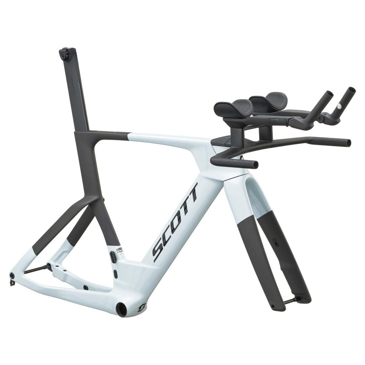 Cuadros Bicicleta Triatlon Cuadro Scott Plasma RC TT 2027 Cumulus White/Carbon Black