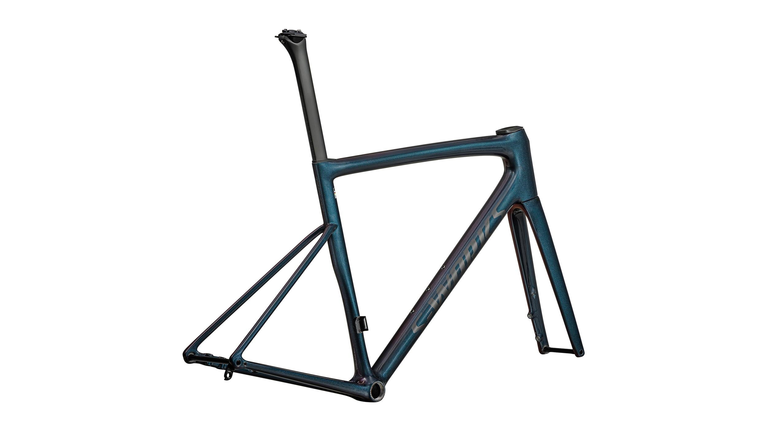 S-Works Tarmac SL8 Cuadro Carretera Specialized 2025 Gloss Red To Black Pearl Over Deep Lake Metallic/Satin Metallic Obsidian #3