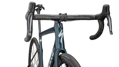 Tarmac SL8 Expert Ultegra Di2 Specialized 2025 Gloss Deep Lake Metallic/Green Pearl Over Seafoam #5