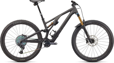Specialized Stumpjumper Evo S-Works Satin Brushed Blackiquid Metal/Carbon/Black