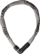 Abus Candado Cadena/Combinación Tresor 6807C/110 Gris Tec