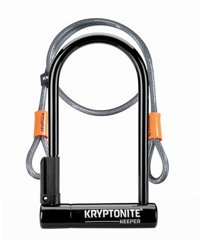 Kryptonite U-Lock Keeper 12 Std 4ft Flexible Negro