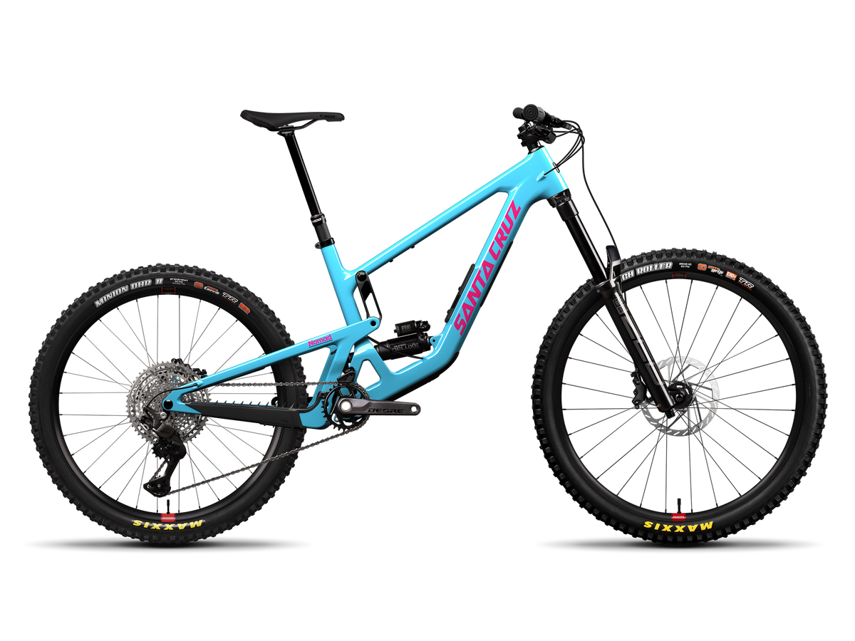 Bicicletas Enduro Santa Cruz Nomad Deore 2027 Gloss Aqua-Magenta