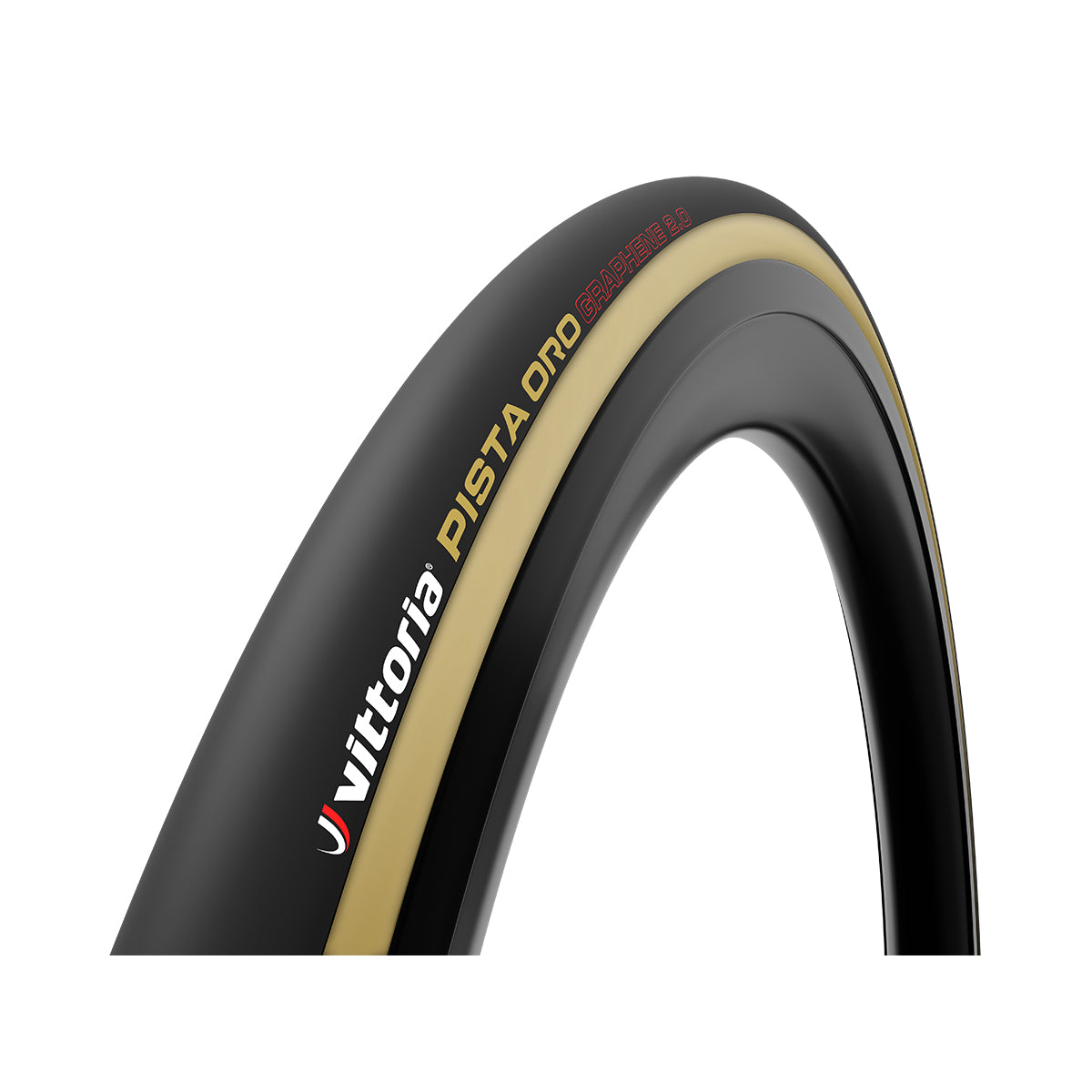 Cubierta Vittoria Pista Oro Tubular G2 Crema/Negro