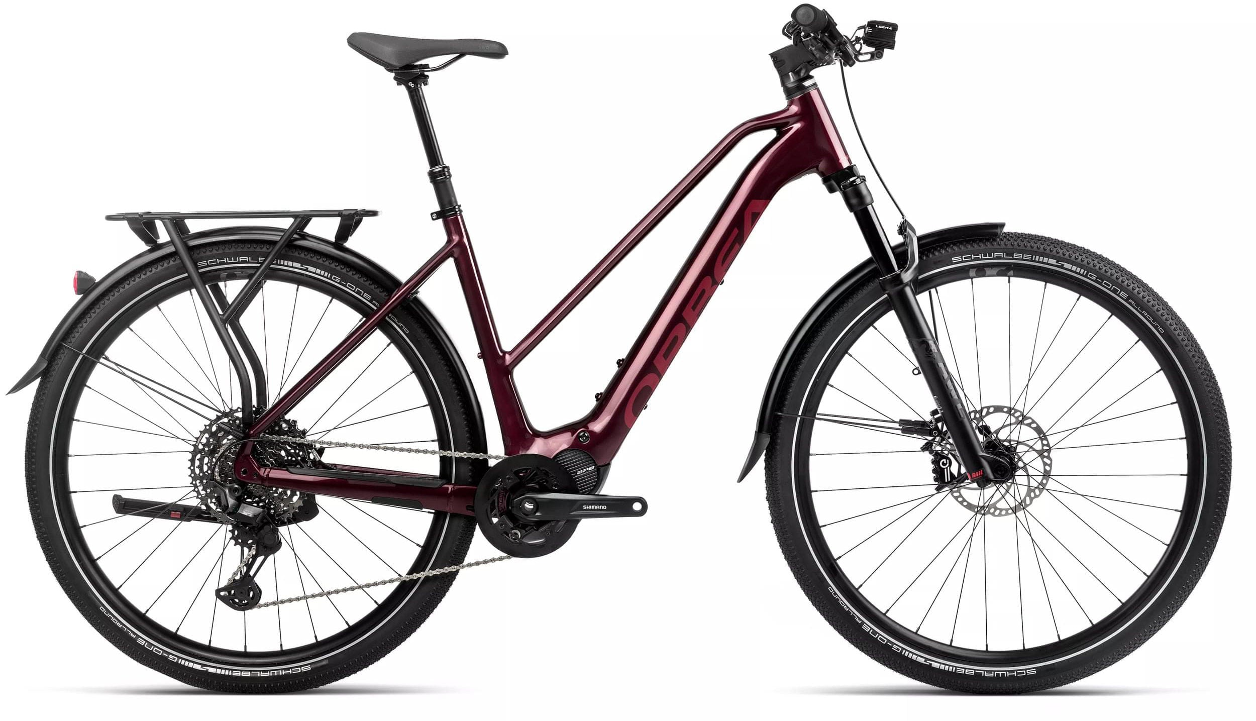 Orbea Kemen Mid 10 2024 Dark Red Gloss/Matt #2