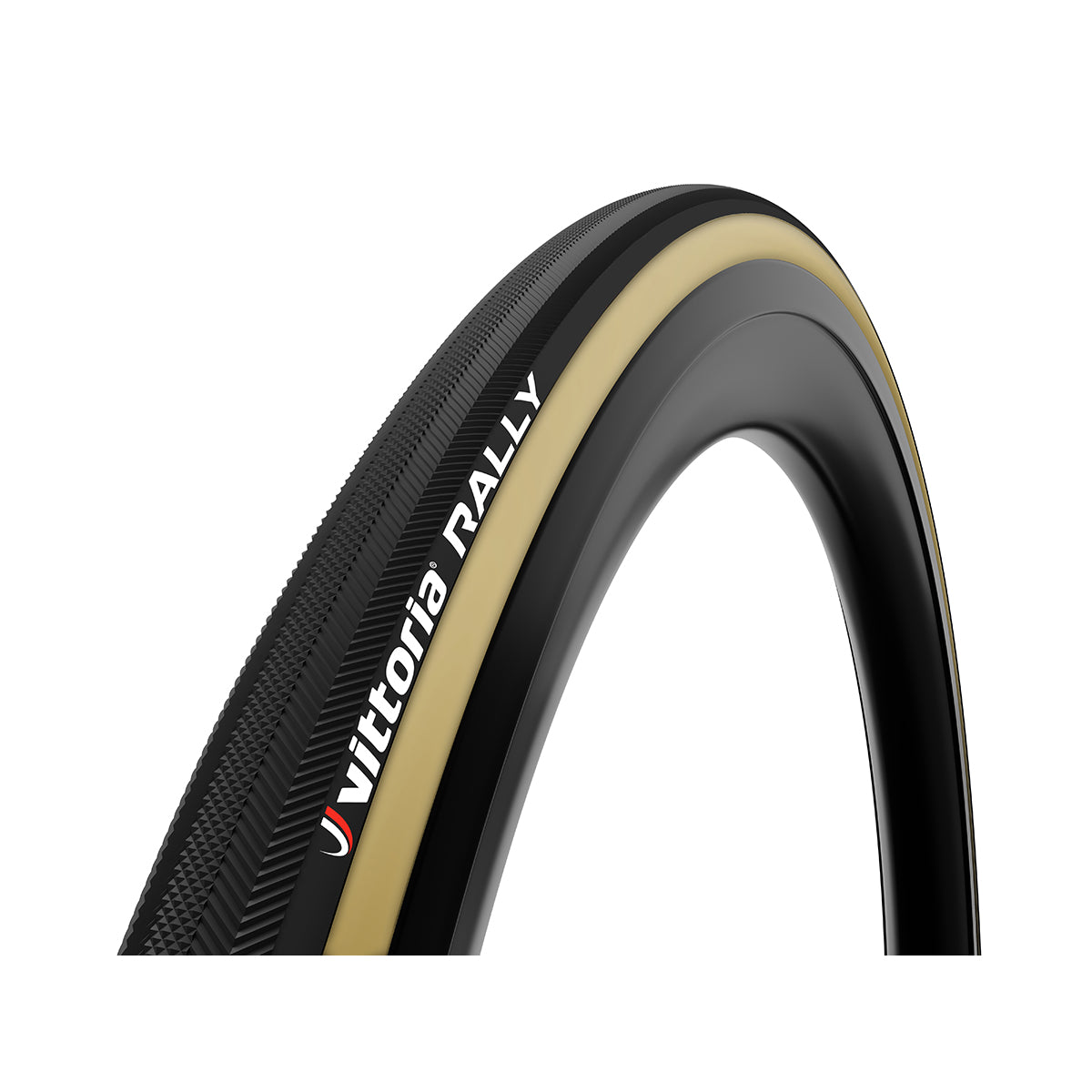 Cubierta Vittoria Tubular Rally RVC Crema/Negro