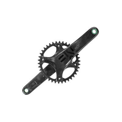 Juego Bielas/Plato Campagnolo Ekar Ultra Torque Pro Tech 145 Bcd 42d Carbono Sin Cazoletas Negro
