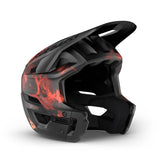 Capacete Bluegrass Jethro Mips Black/Orange Coral Smoked Mate